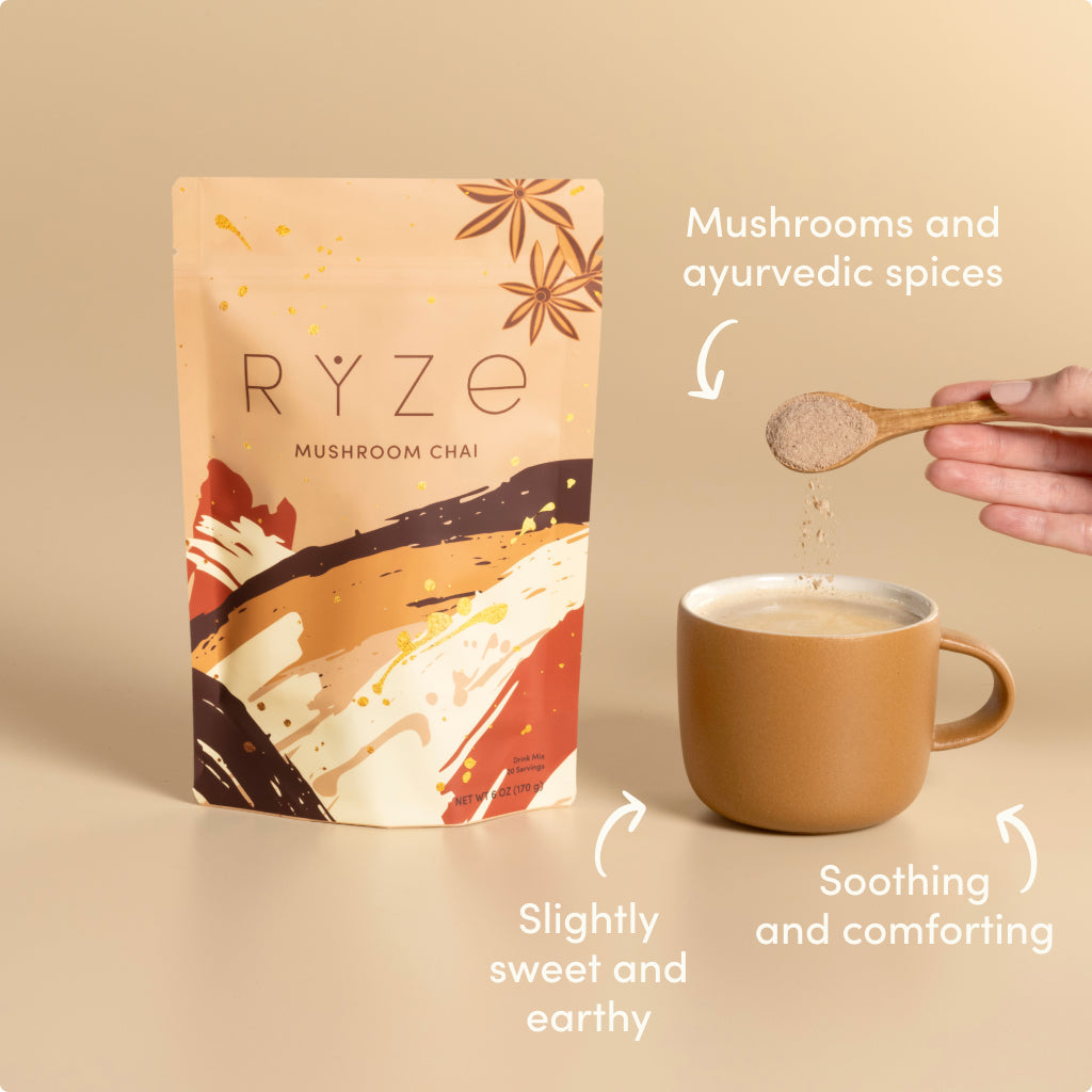 RYZE Mushroom Chai Starter Bag - GT2U