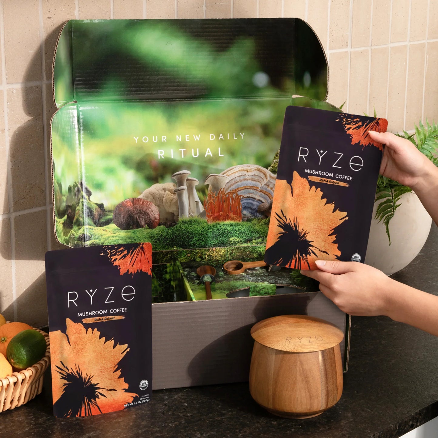 RYZE Ritual Set Dark Roast (90 Day Plan) - O5TH