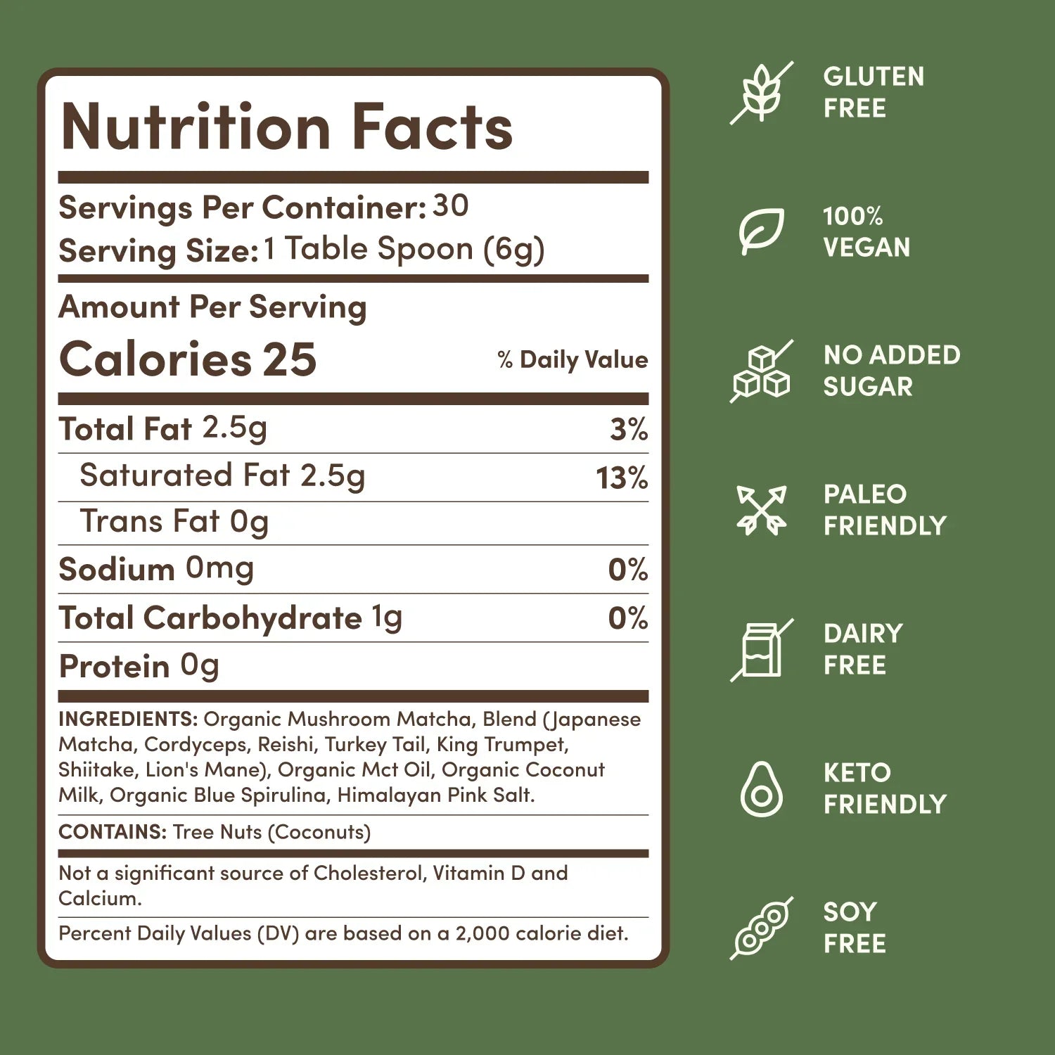 Mushroom Matcha (30 Servings) - UHH7