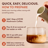 Mushroom Coffee Starter Kit 60 Serving - QA8U