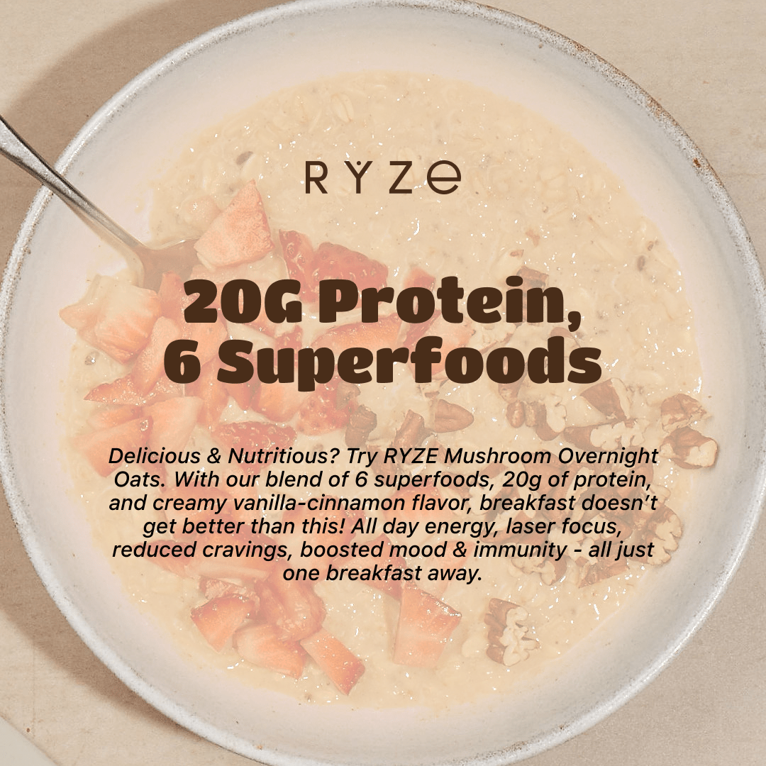 Mushroom Overnight Oats Pack (14 Servings) - BF5N